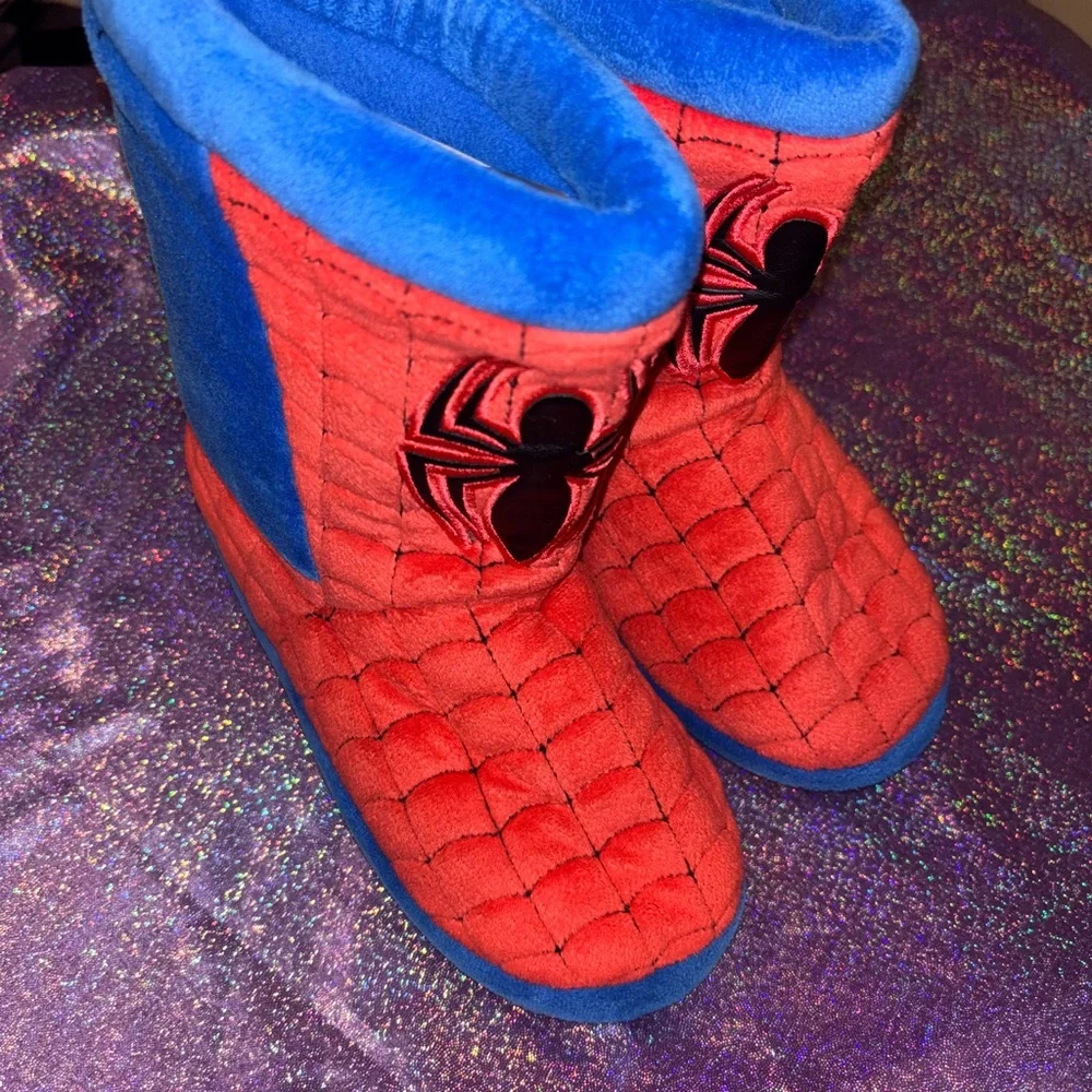 Disney store Spider-Man Slipper Boots